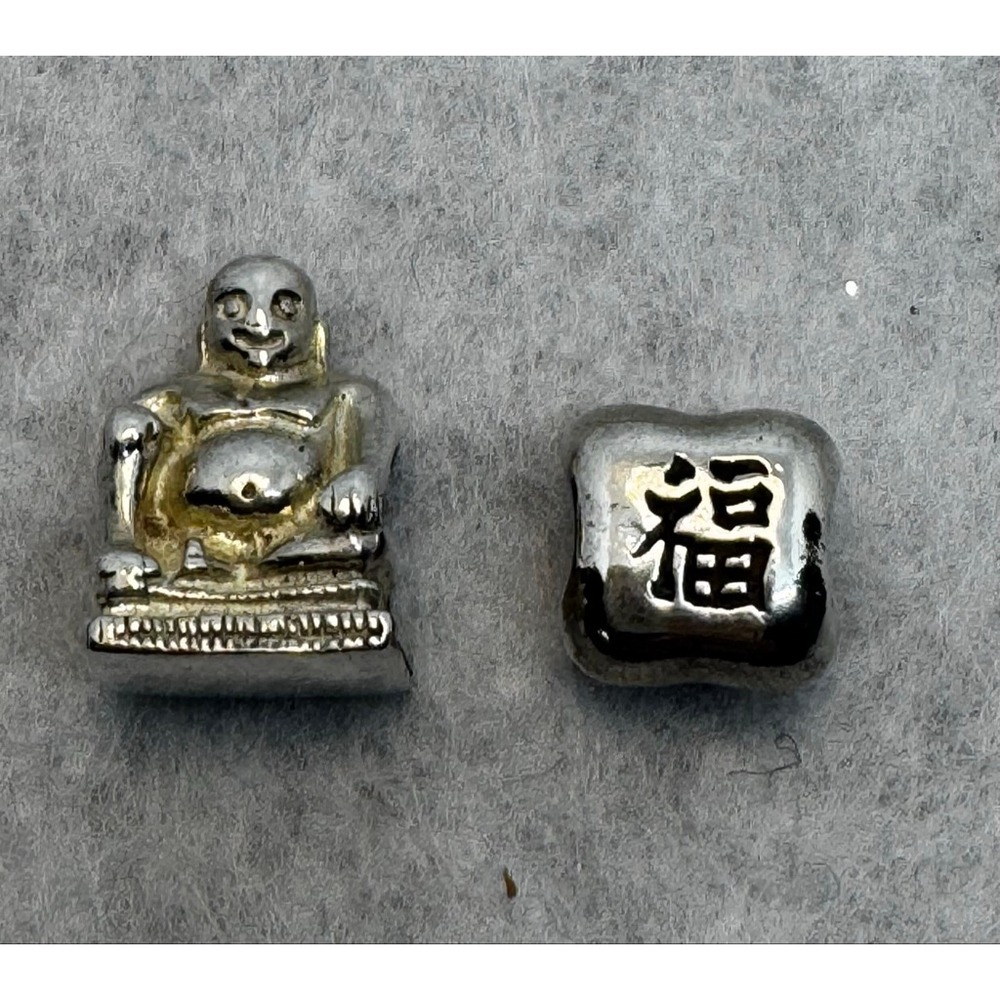 Trollbeads Budda with Pandora Happniess beads